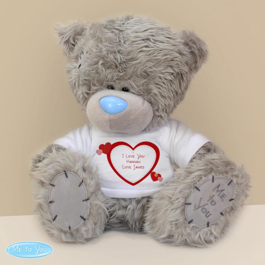 Personalised 10" Hearts T-Shirt Me to You Bear Extra Image 3